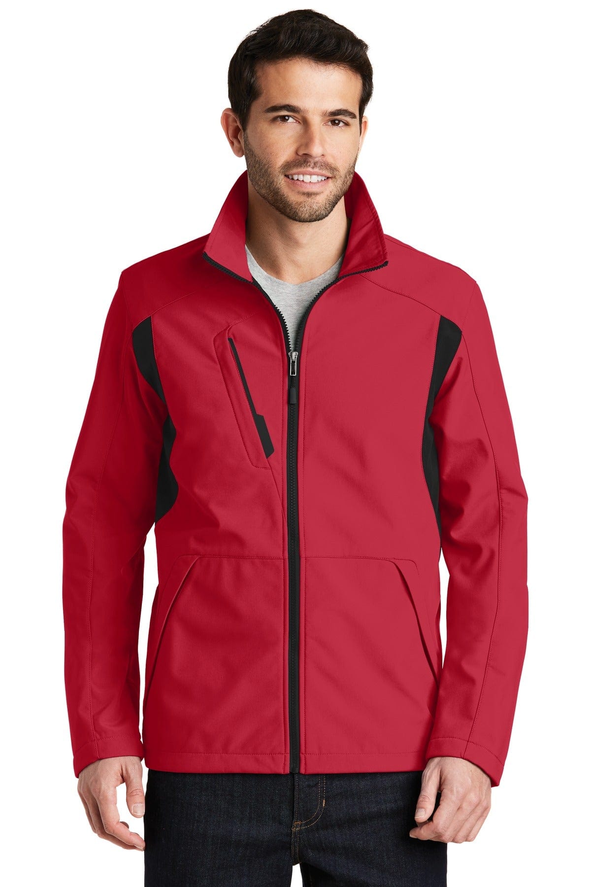 Port Authority Back-Block Soft Shell Jacket. J336 in 