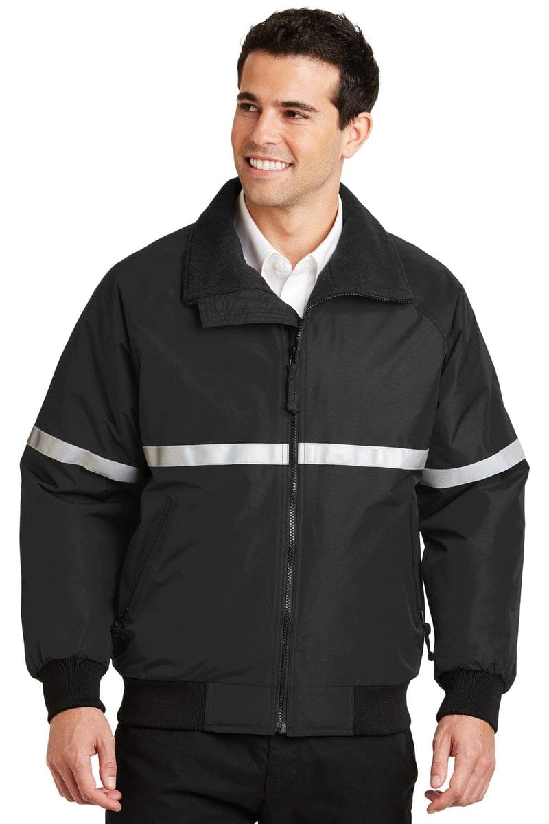 Port Authority Challenger Jacket with Reflective Taping. J754R in 