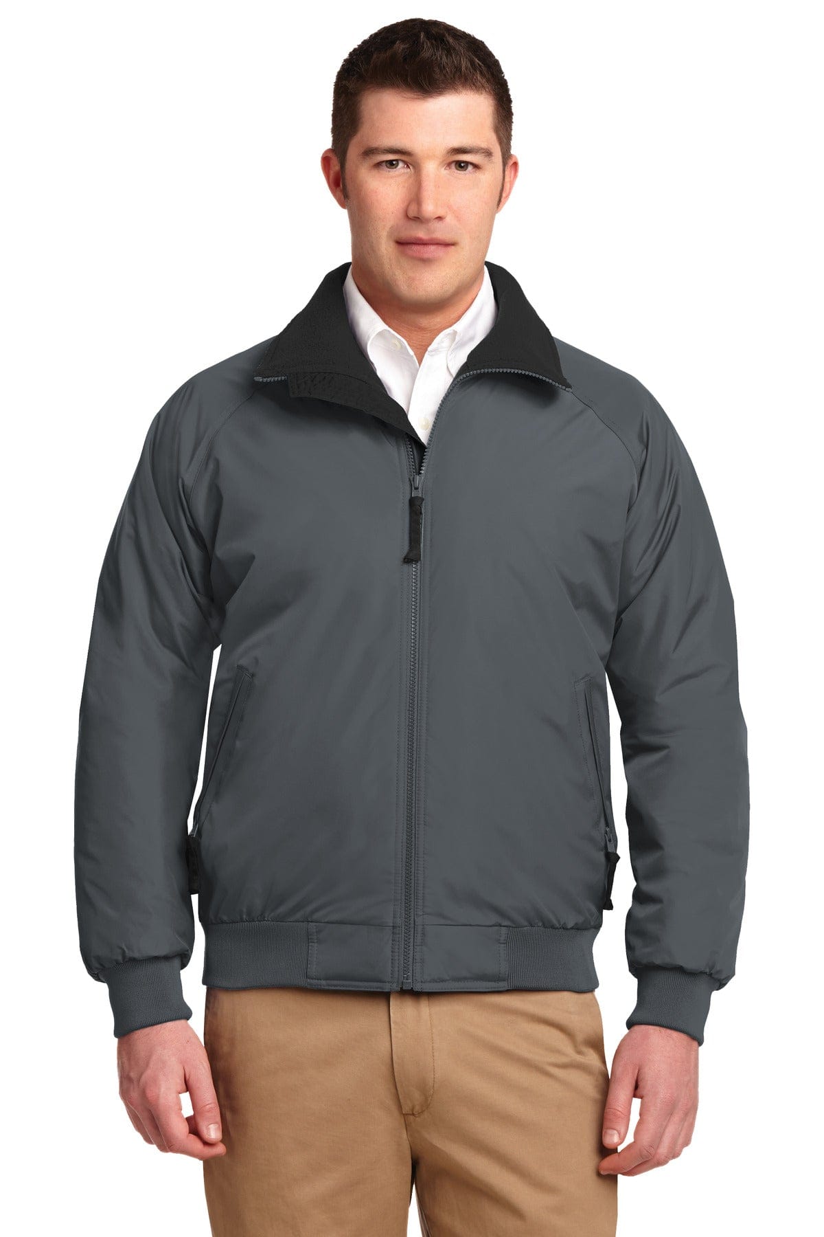 Port Authority Outerwear XS / Steel Grey/ True Black Port Authority Challenger Jacket. J754