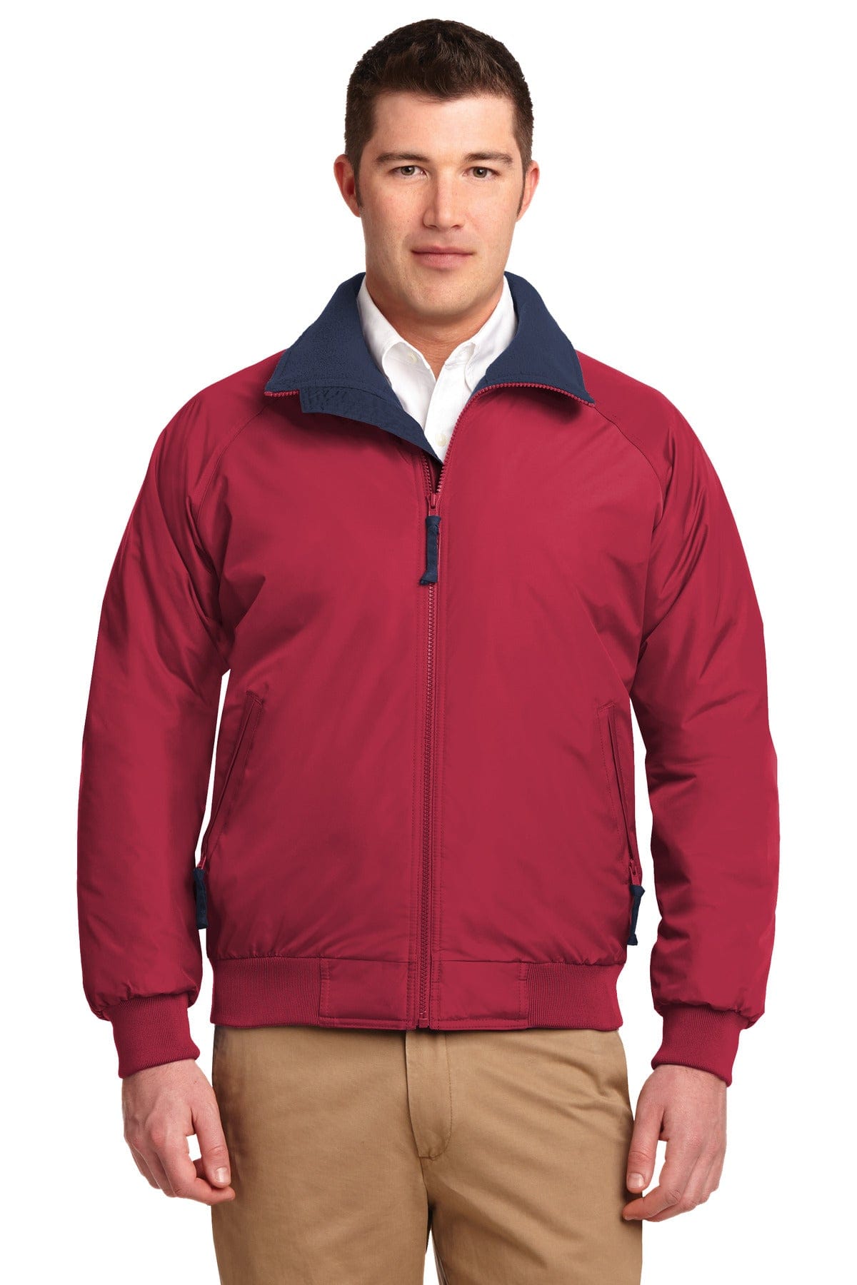 Port Authority Outerwear XS / True Red/ True Navy Port Authority Challenger Jacket. J754