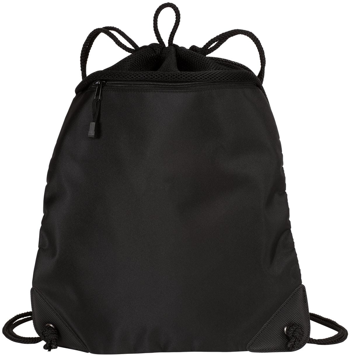 Port Authority - Cinch Pack with Mesh Trim. BG810 in Black