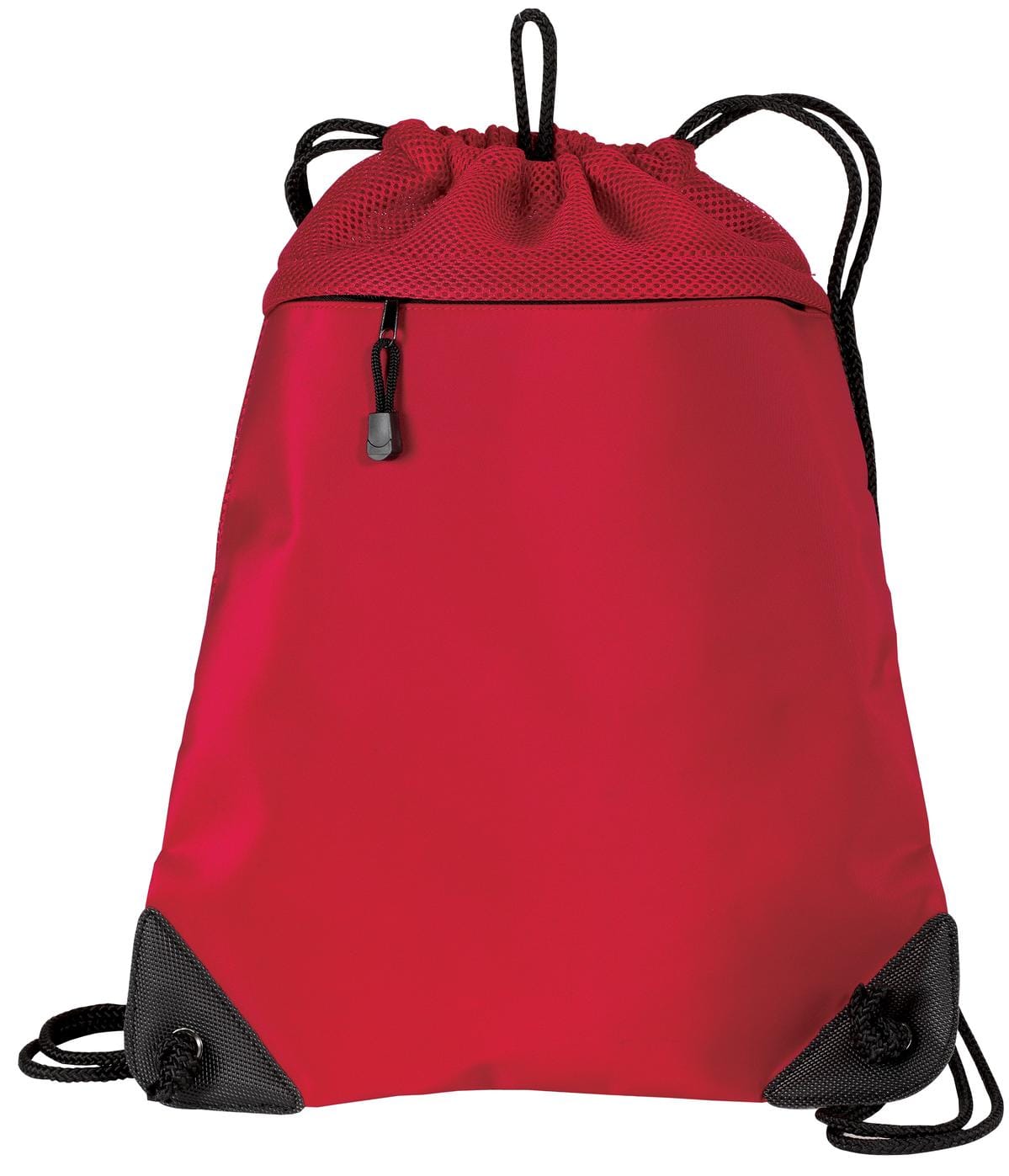 Port Authority - Cinch Pack with Mesh Trim. BG810 in Chili Red