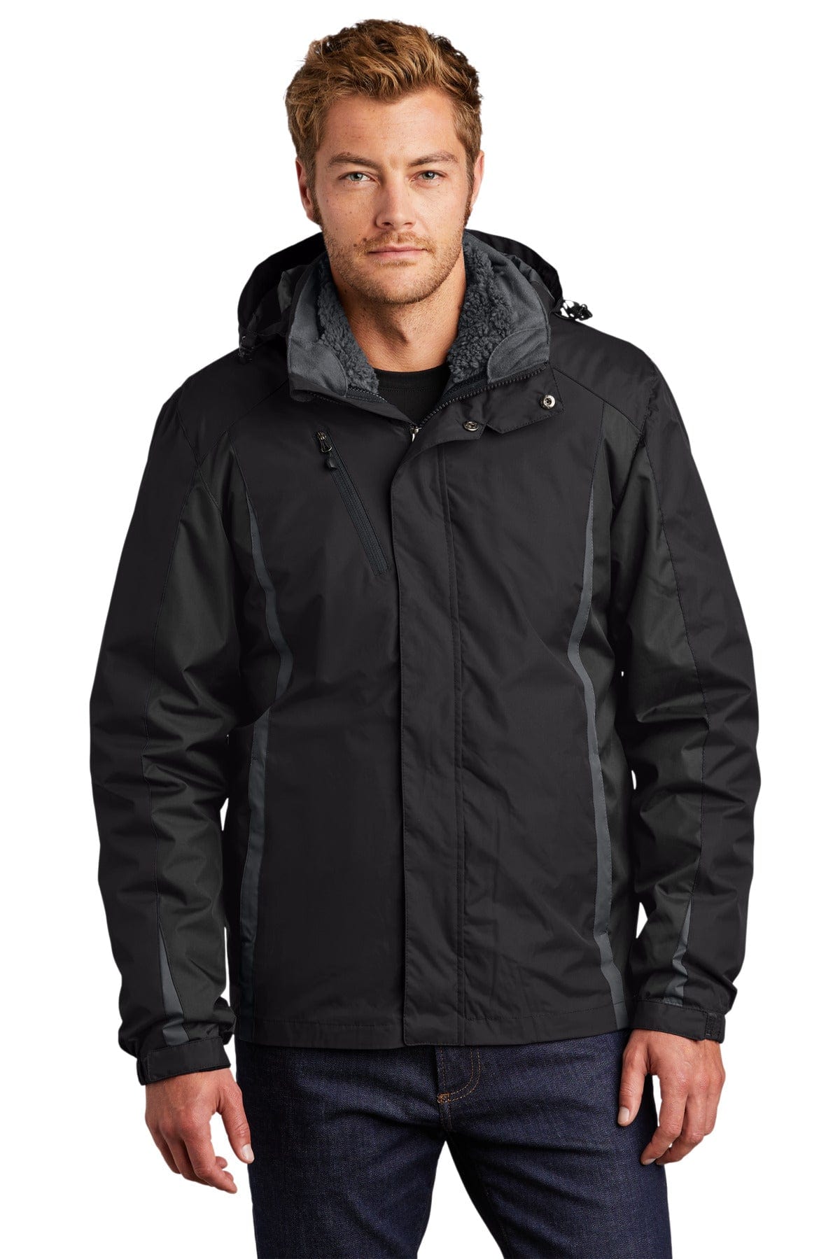 Port Authority Colorblock 3-in-1 Jacket. J321 in 