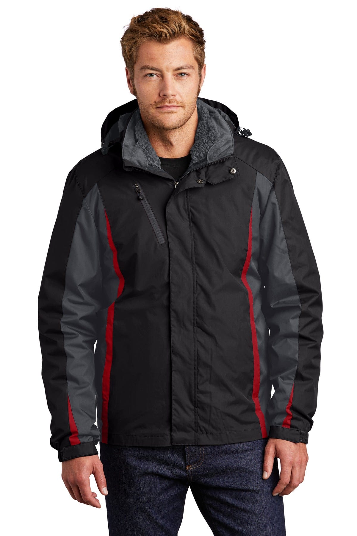 Port Authority Colorblock 3-in-1 Jacket. J321 in 