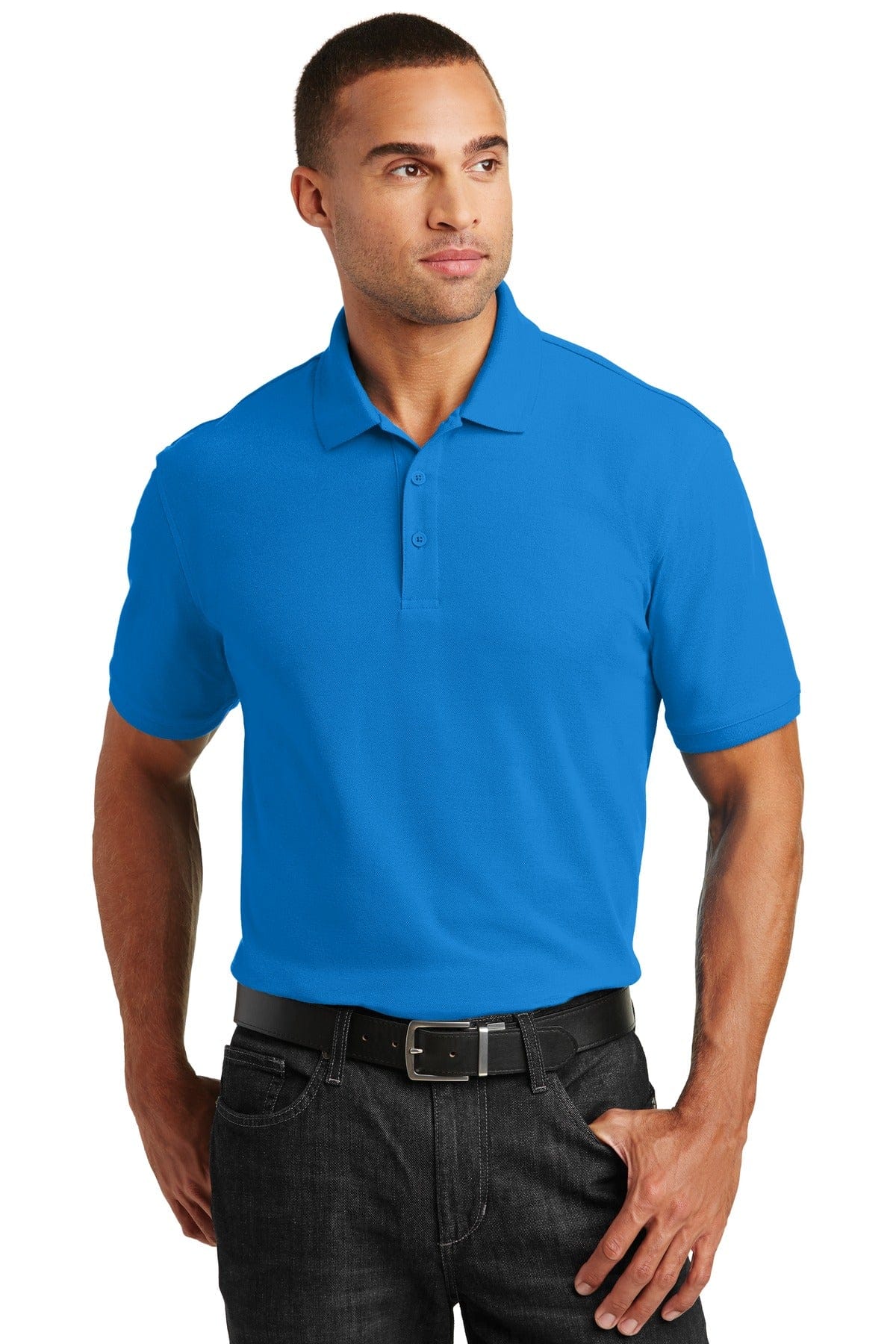 Port Authority Polos/Knits XS / Coastal Blue Port Authority Core Classic Pique Polo. K100