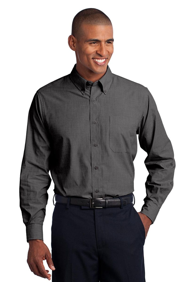 Port Authority Crosshatch Easy Care Shirt. S640 in 