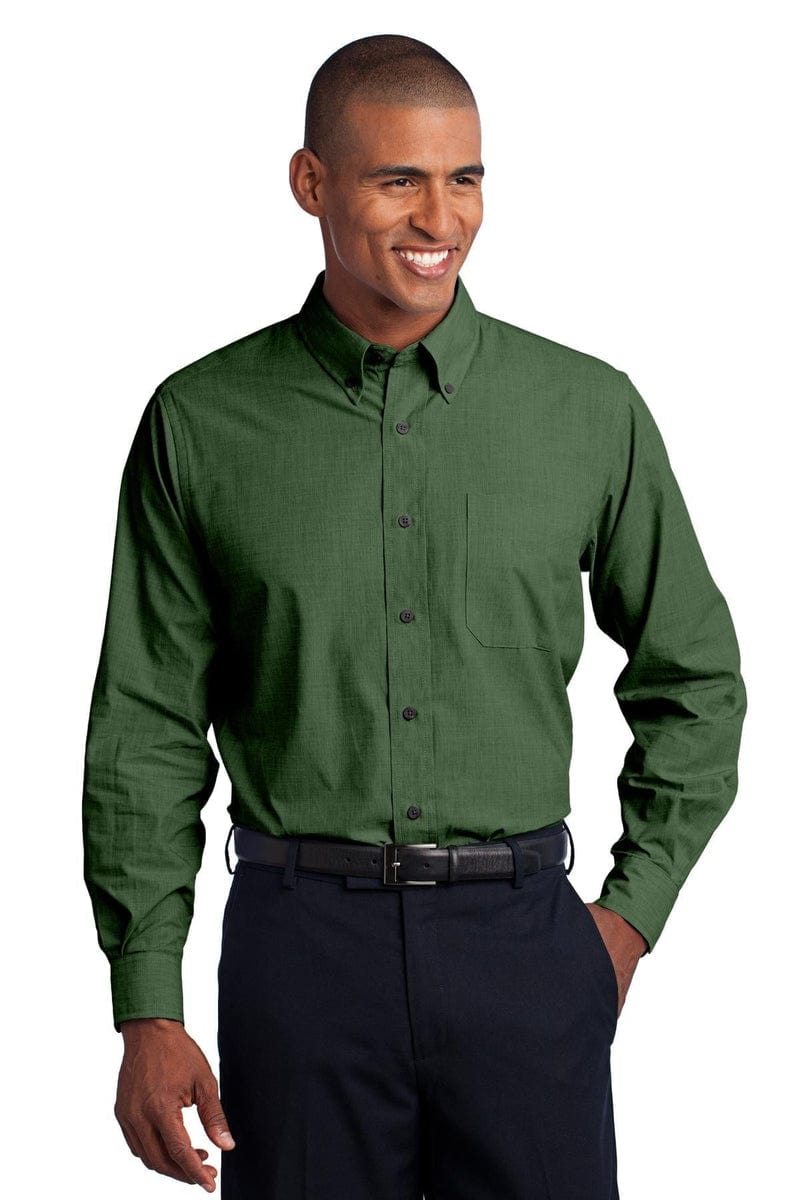 Port Authority Crosshatch Easy Care Shirt. S640 in 