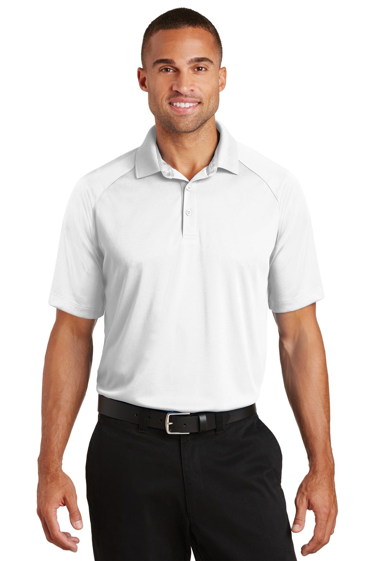 Port Authority Crossover Raglan Polo. K575 in 