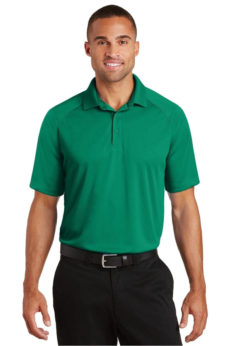 Port Authority Crossover Raglan Polo. K575 in Jewel Green