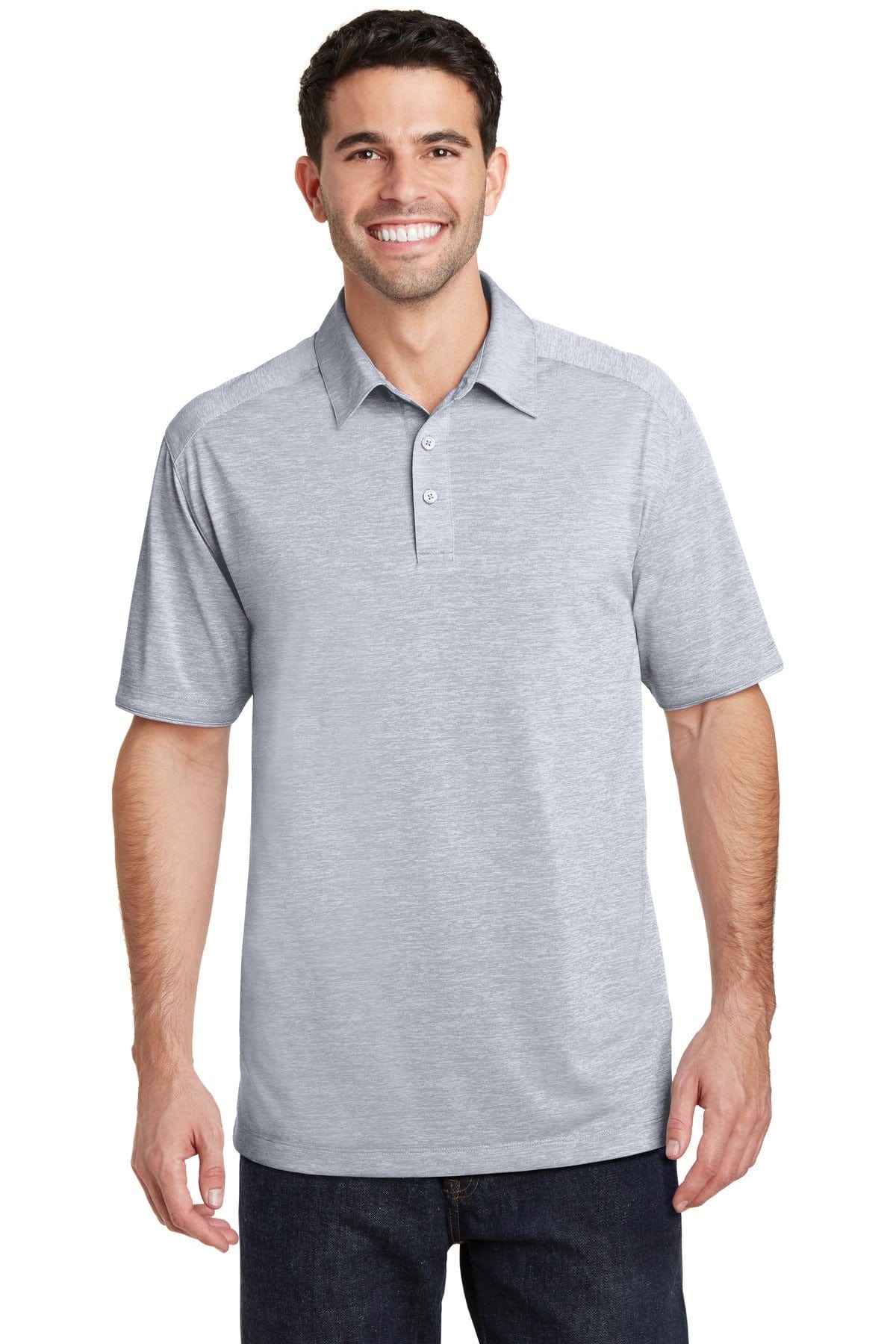 Port Authority Digi Heather Performance Polo. K574 in 