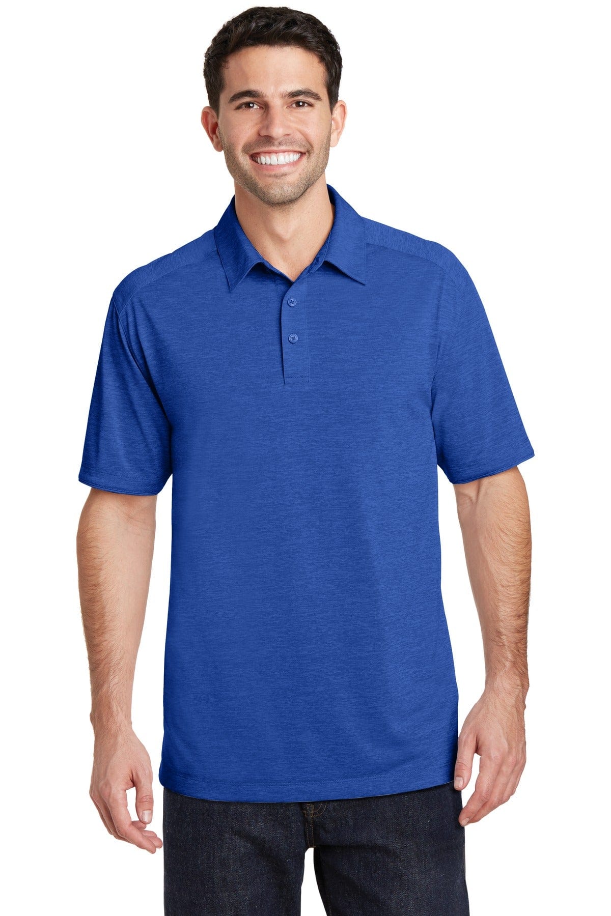 Port Authority Digi Heather Performance Polo. K574 in 