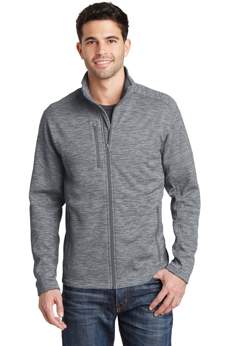 Port Authority Digi Stripe Fleece Jacket. F231 in 