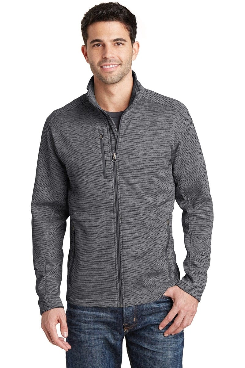 Port Authority Digi Stripe Fleece Jacket. F231 in 