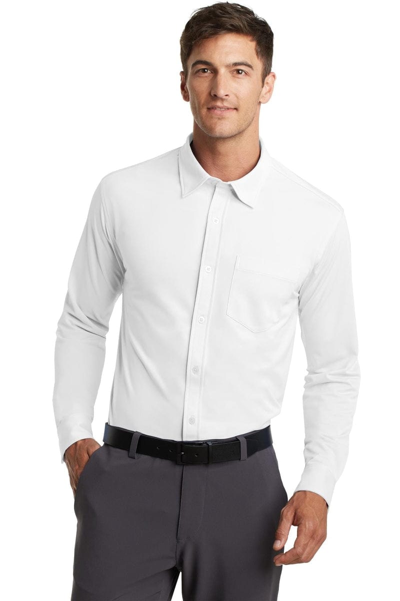 Port Authority Dimension Knit Dress Shirt. K570 in 
