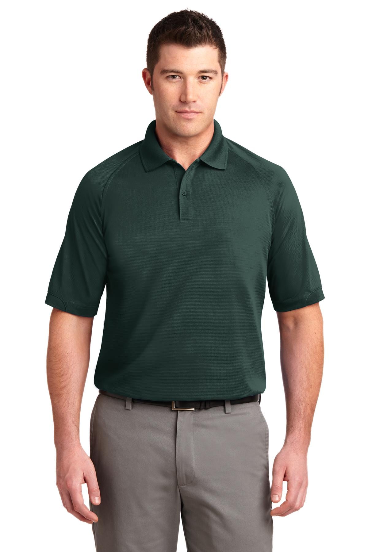 Port Authority Dry Zone Ottoman Polo. K525 in Dark Green