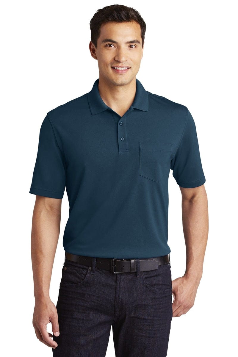 Port Authority Dry Zone UV Micro-Mesh Pocket Polo. K110P in 