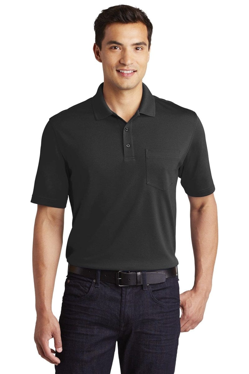 Port Authority Dry Zone UV Micro-Mesh Pocket Polo. K110P in 