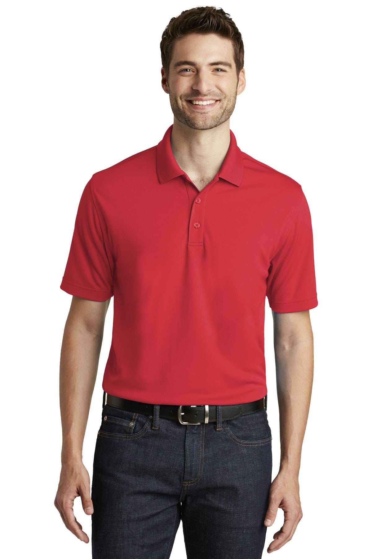 Port Authority Polos/Knits XS / Rich Red Port Authority Dry Zone UV Micro-Mesh Polo. K110