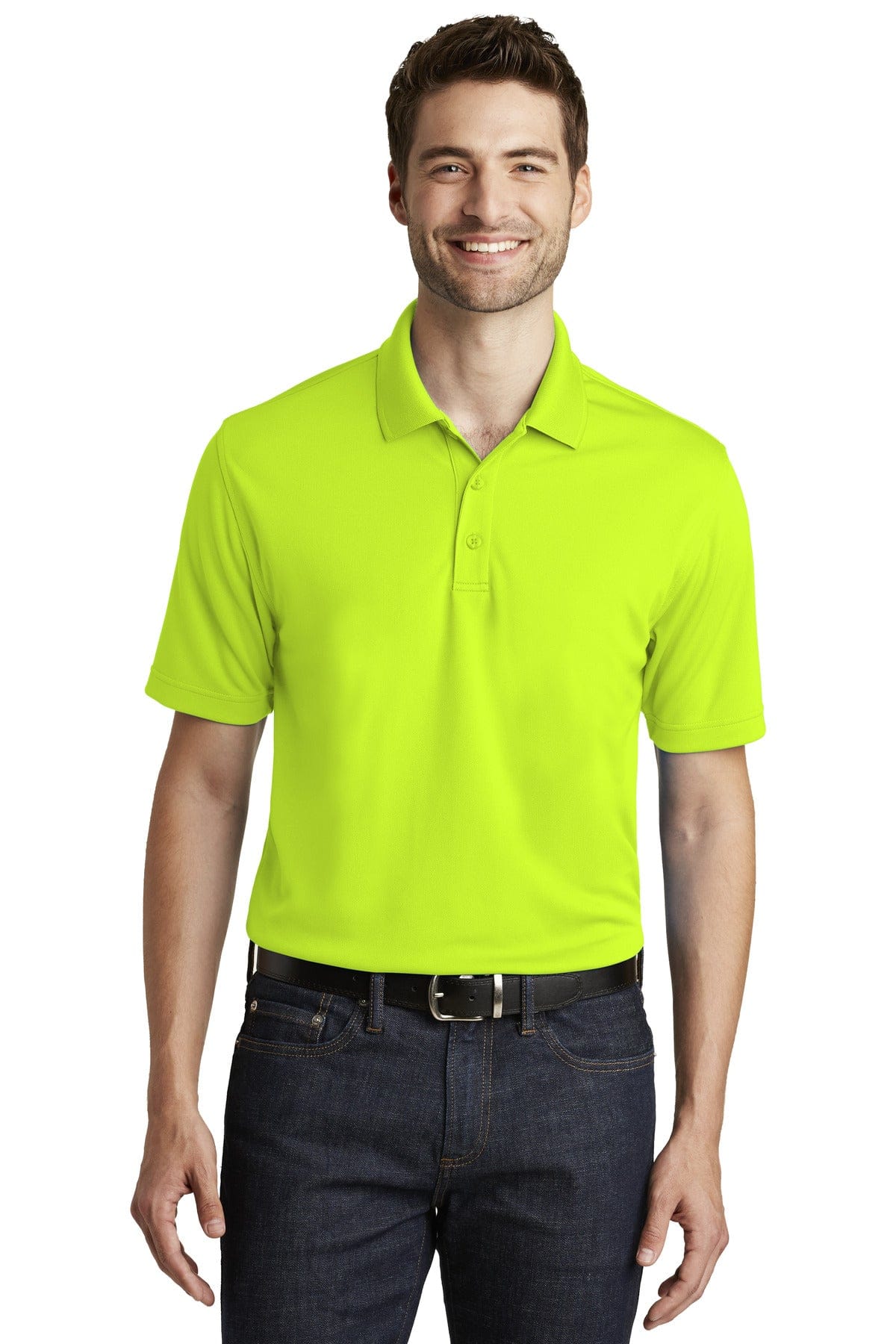 Port Authority Polos/Knits XS / Safety Yellow Port Authority Dry Zone UV Micro-Mesh Polo. K110