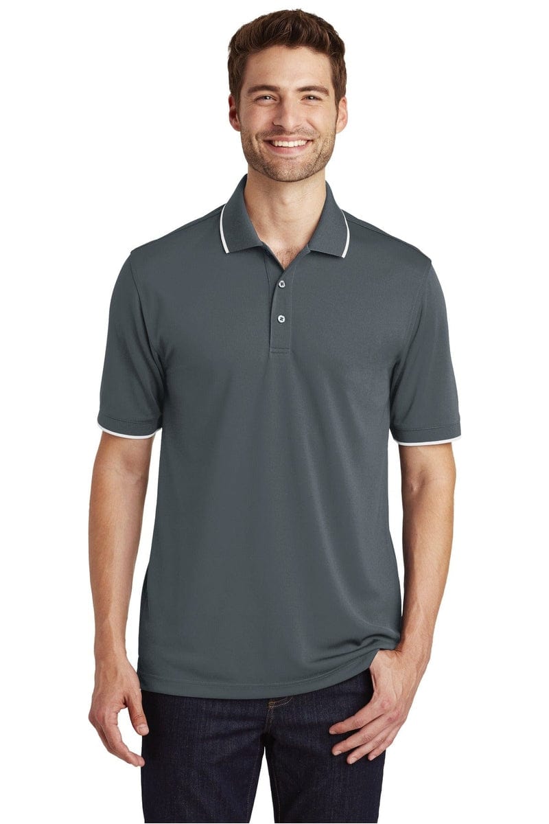 Port Authority Dry Zone UV Micro-Mesh Tipped Polo. K111 in 