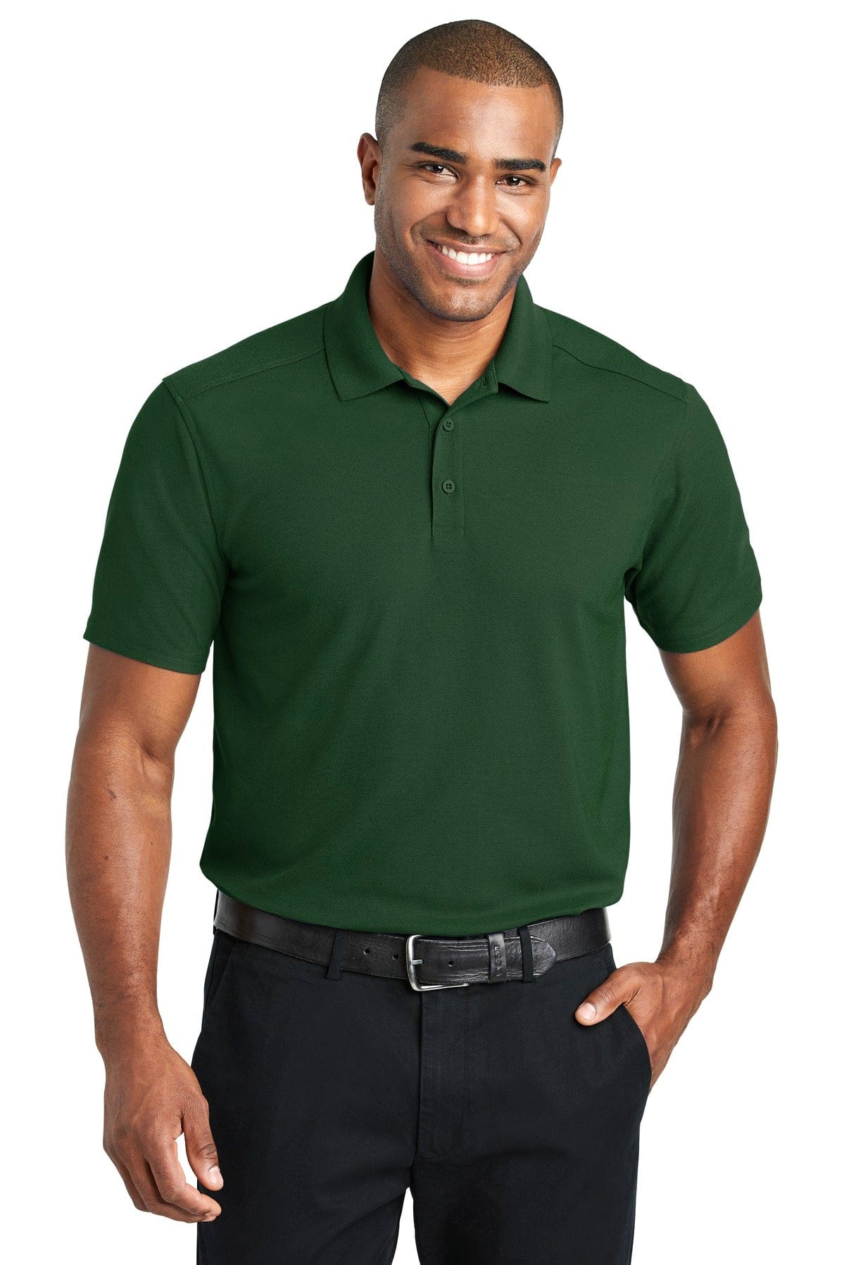Port Authority Polos/Knits XS / Deep Forest Green Port Authority EZPerformance Pique Polo. K600