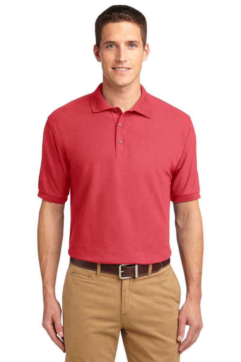 Port Authority Extended Size Silk Touch Polo. K500ES in 