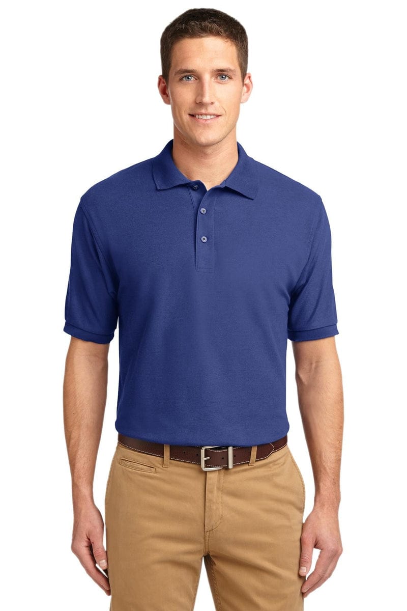 Port Authority Extended Size Silk Touch Polo. K500ES in 