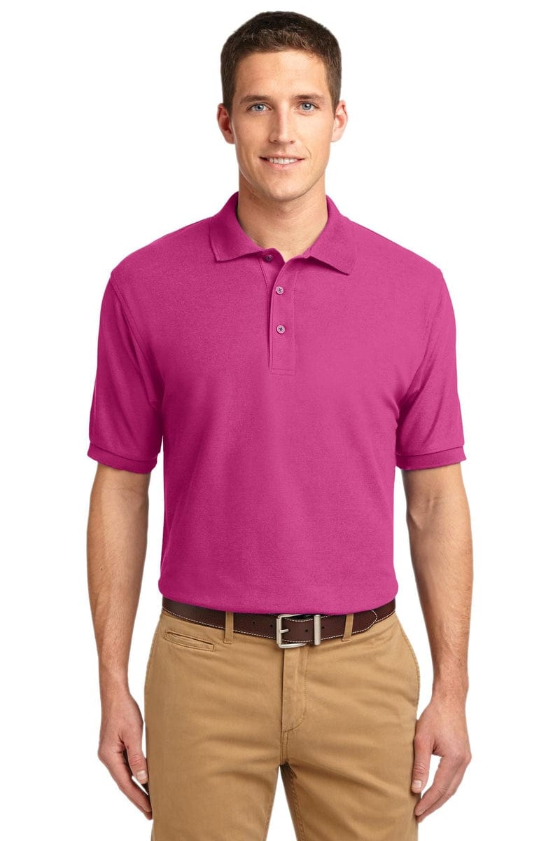 Port Authority Extended Size Silk Touch Polo. K500ES in 
