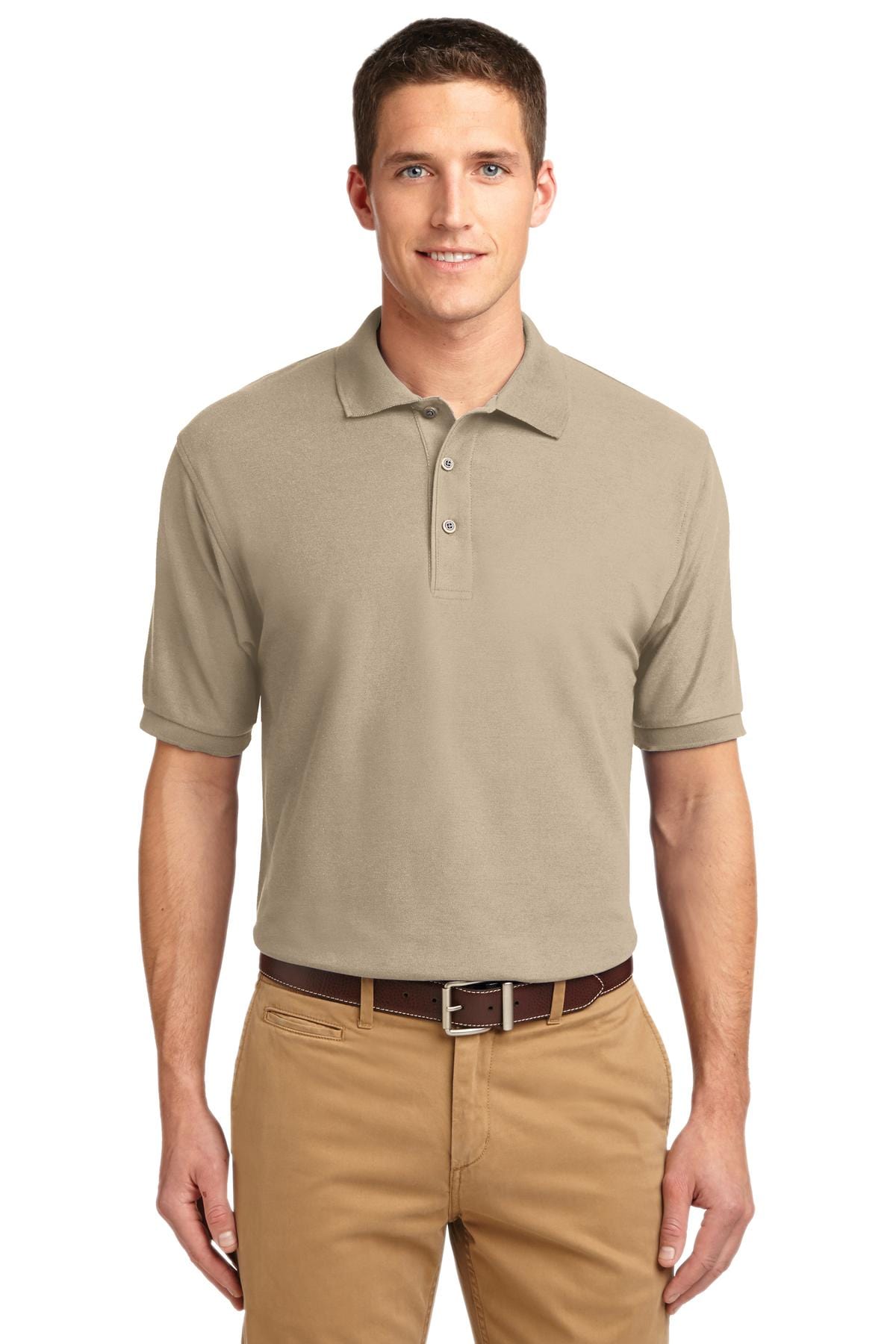 Port Authority Extended Size Silk Touch Polo. K500ES in 