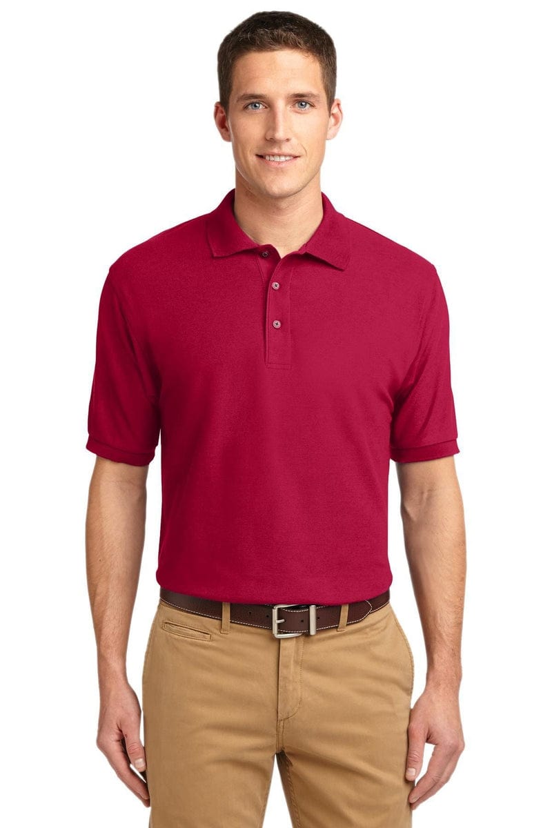 Port Authority Extended Size Silk Touch Polo. K500ES in 