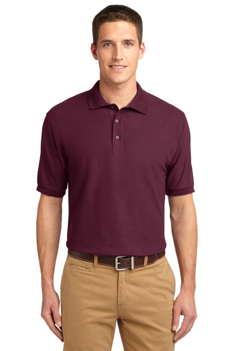 Port Authority Extended Size Silk Touch Polo. K500ES in 