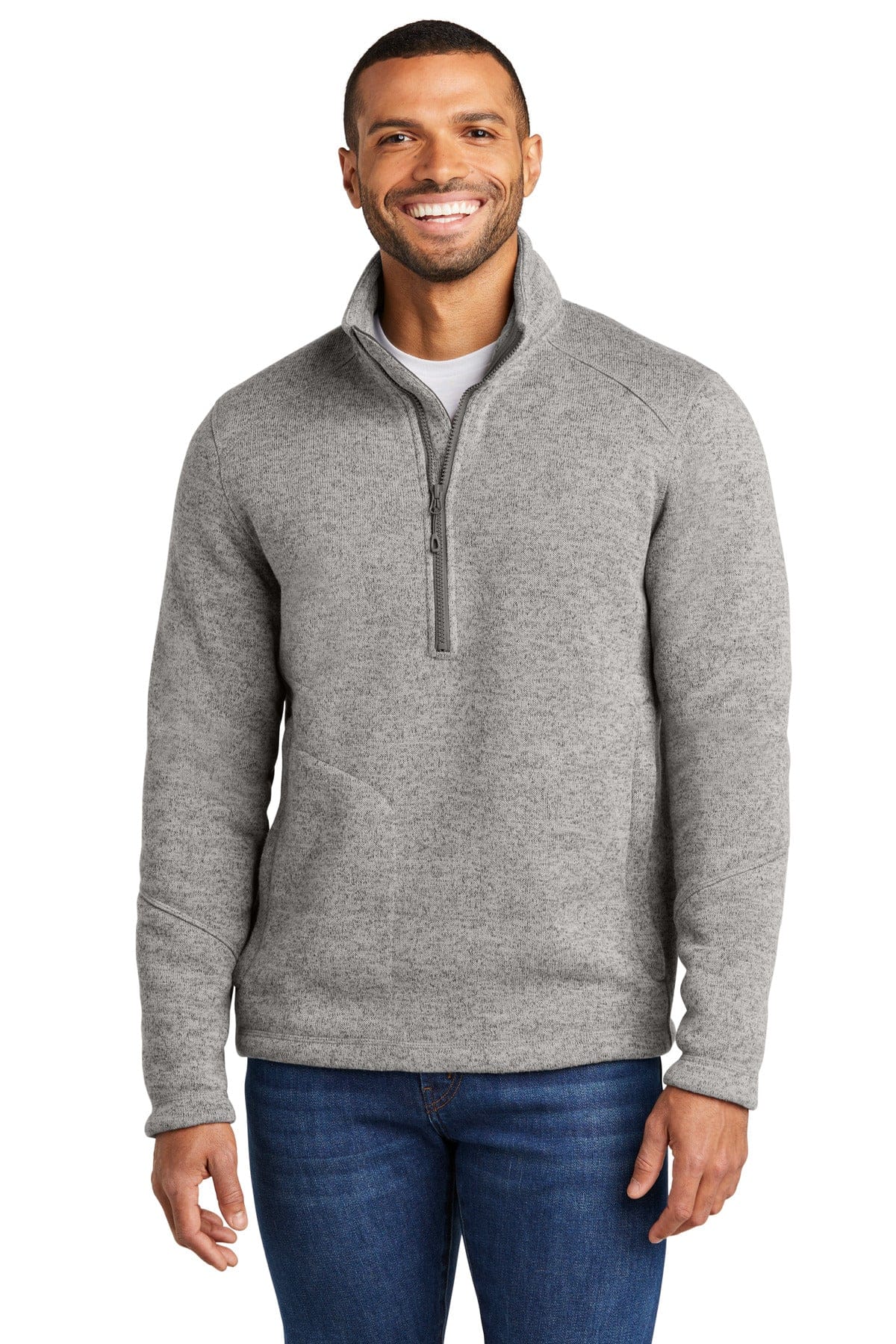Port Authority F426 Arc Sweater Fleece 1/4-Zip in 