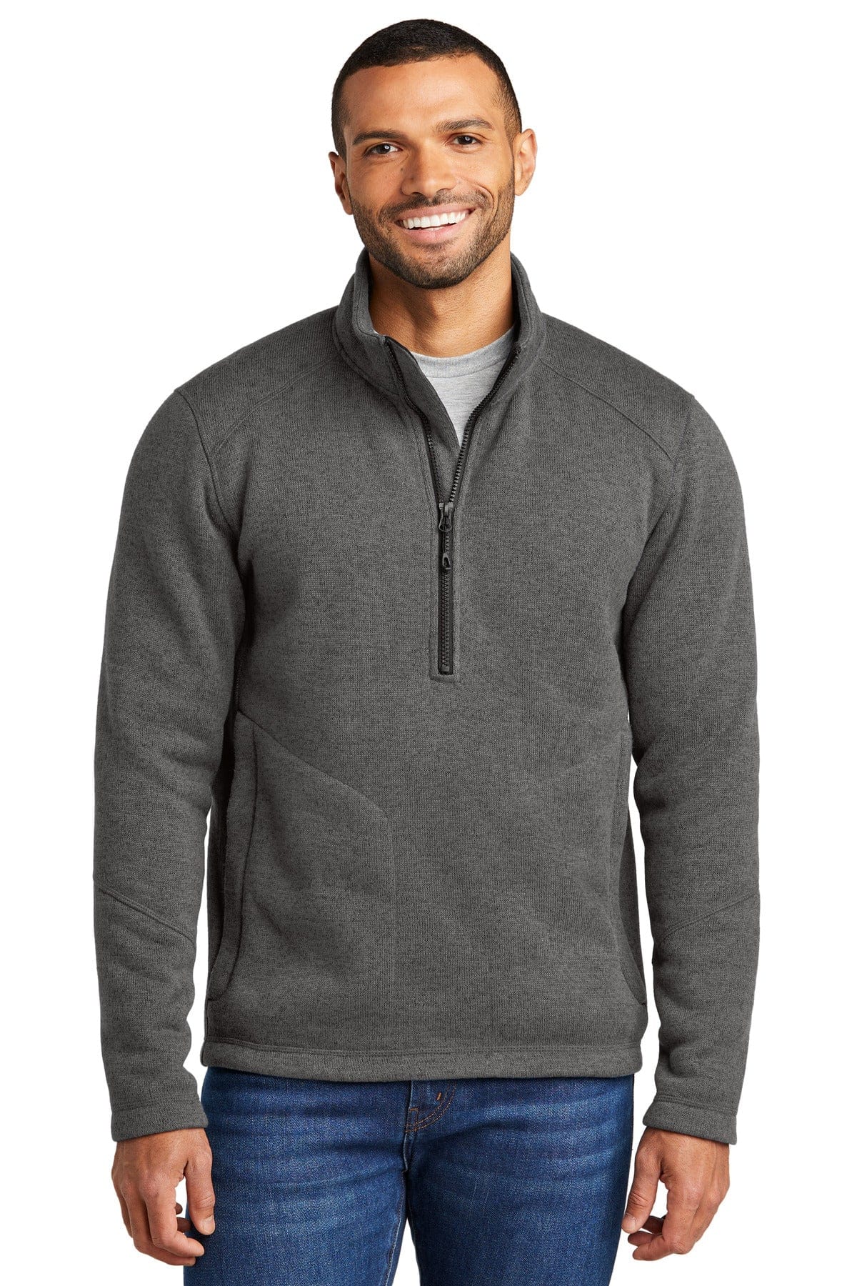 Port Authority F426 Arc Sweater Fleece 1/4-Zip in 