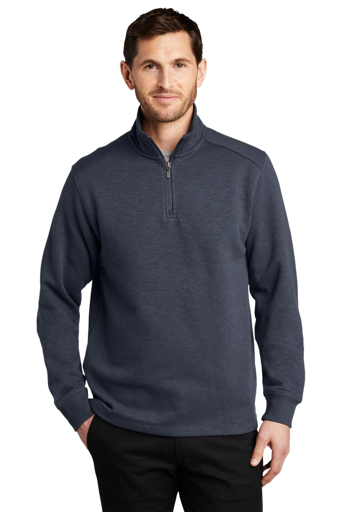 Port Authority Fleece 1/4-Zip Pullover. F295 in 