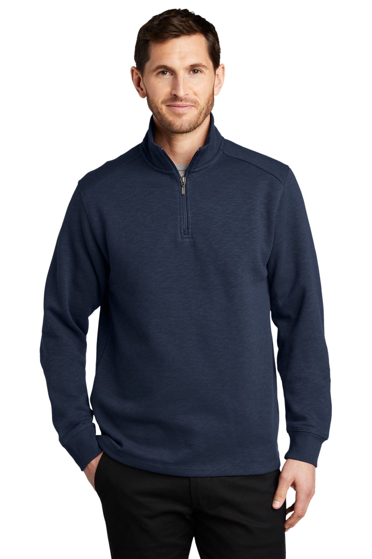 Port Authority Fleece 1/4-Zip Pullover. F295 in 
