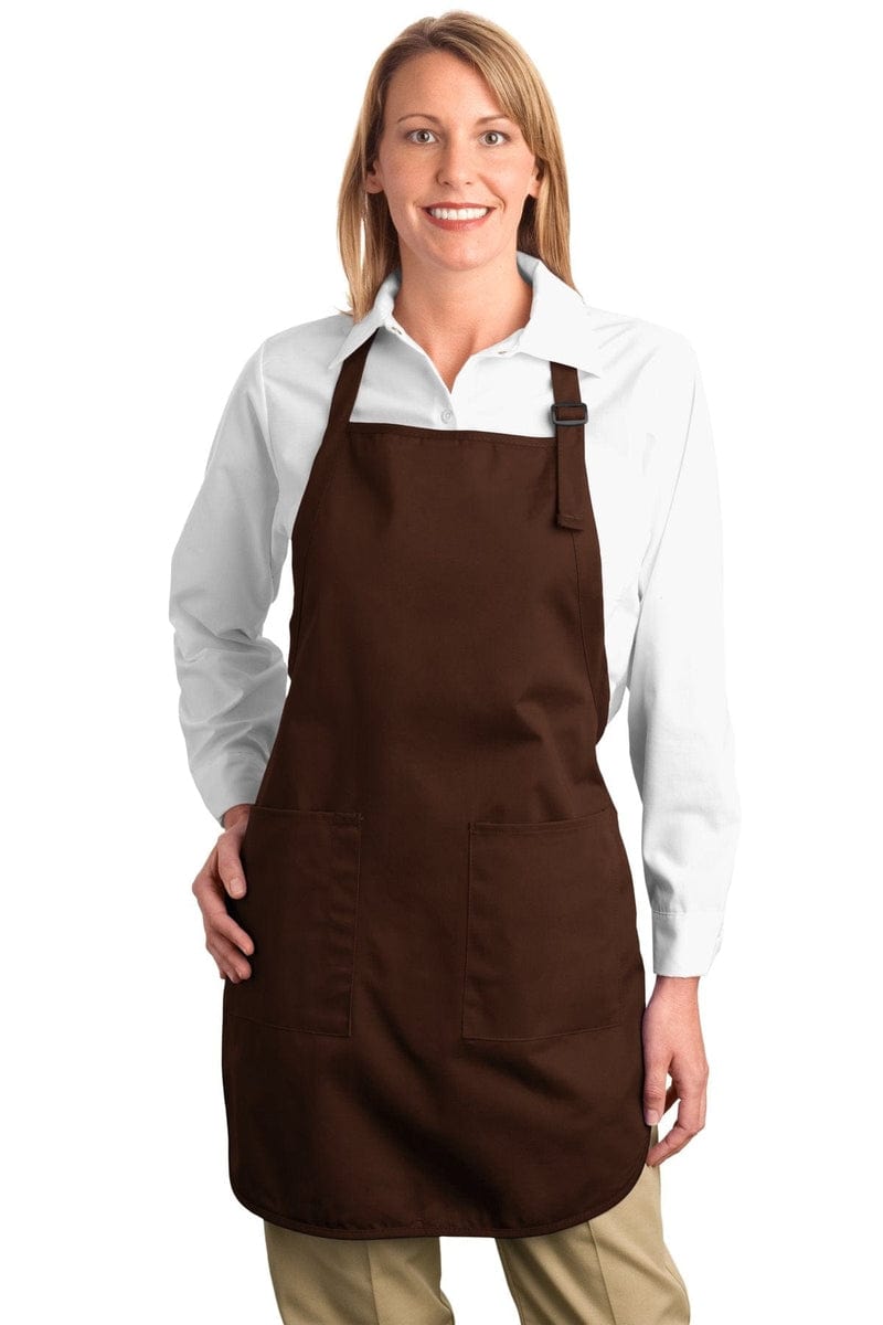 Port Authority Full-Length Apron with Pockets. A500 in 