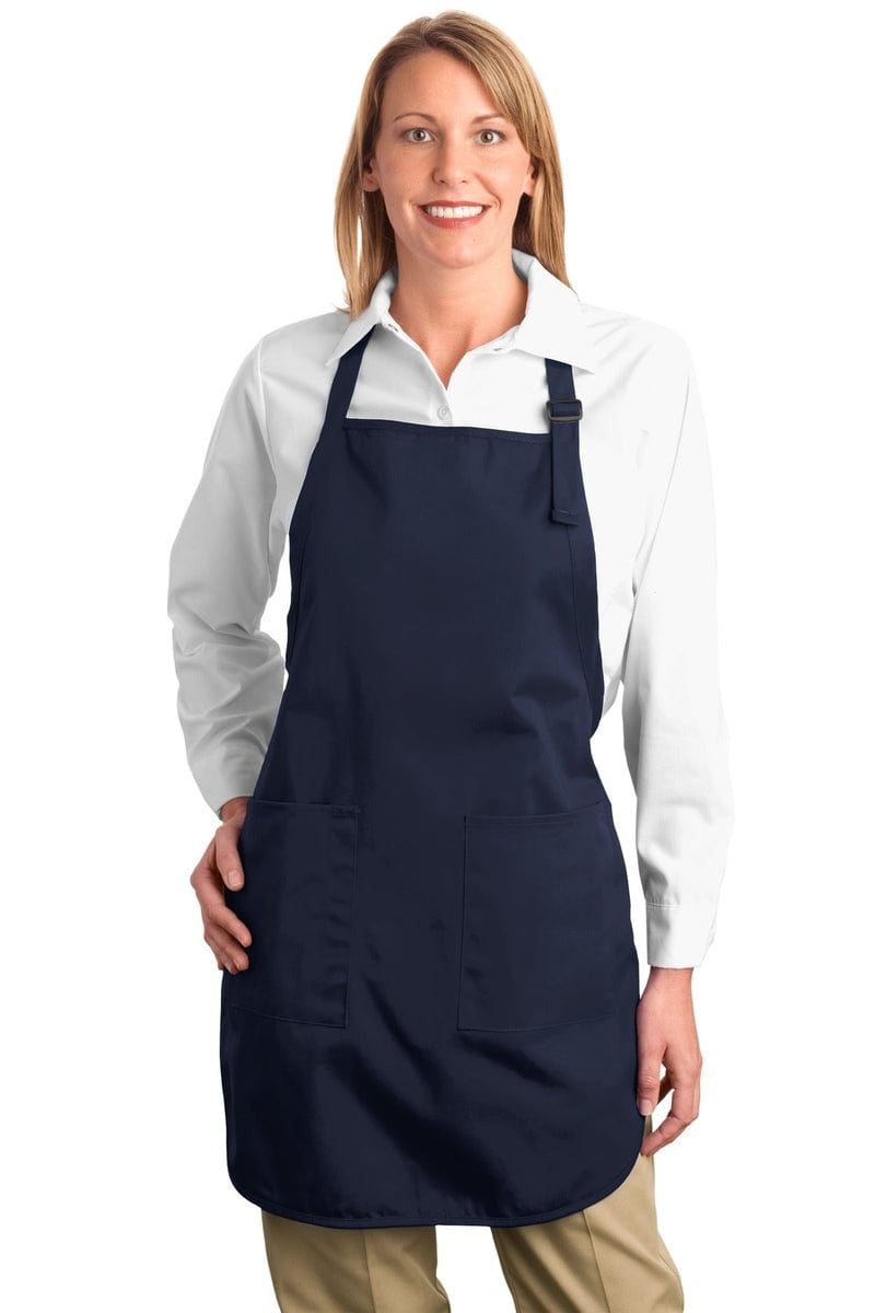 Port Authority Full-Length Apron with Pockets. A500 in 