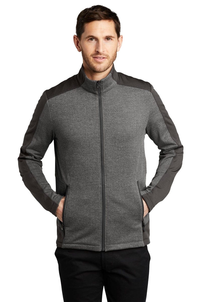Port Authority Grid Fleece Jacket. F239 in 