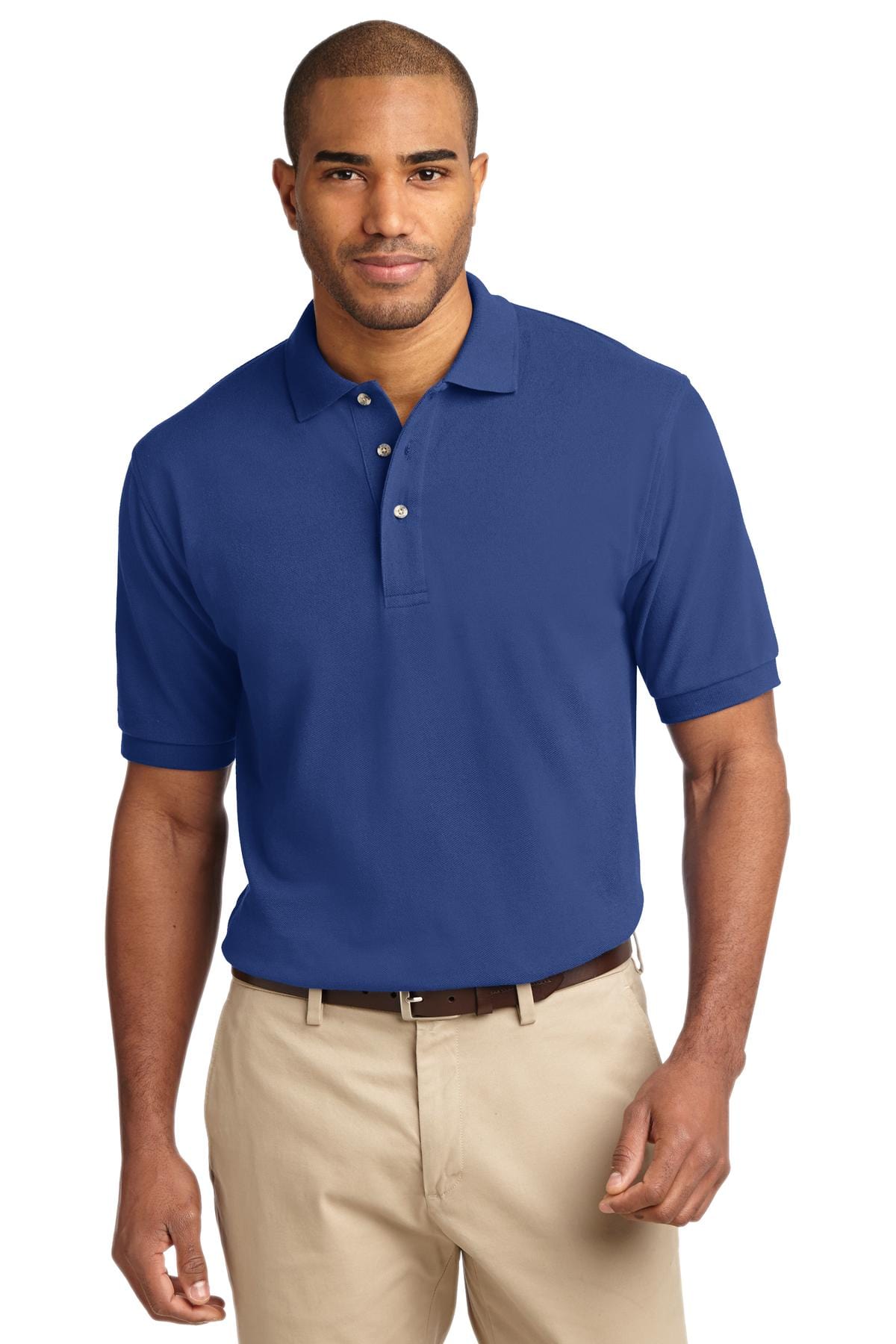 Port Authority Heavyweight Cotton Pique Polo. K420 in 