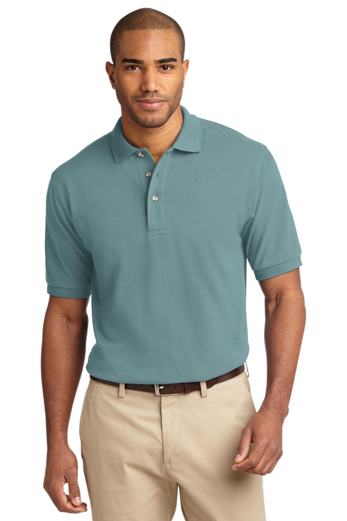 Port Authority Polos/Knits Port Authority Heavyweight Cotton Pique Polo. K420