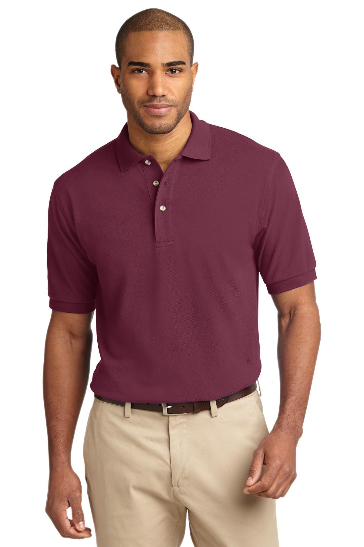 Port Authority Heavyweight Cotton Pique Polo. K420 in 