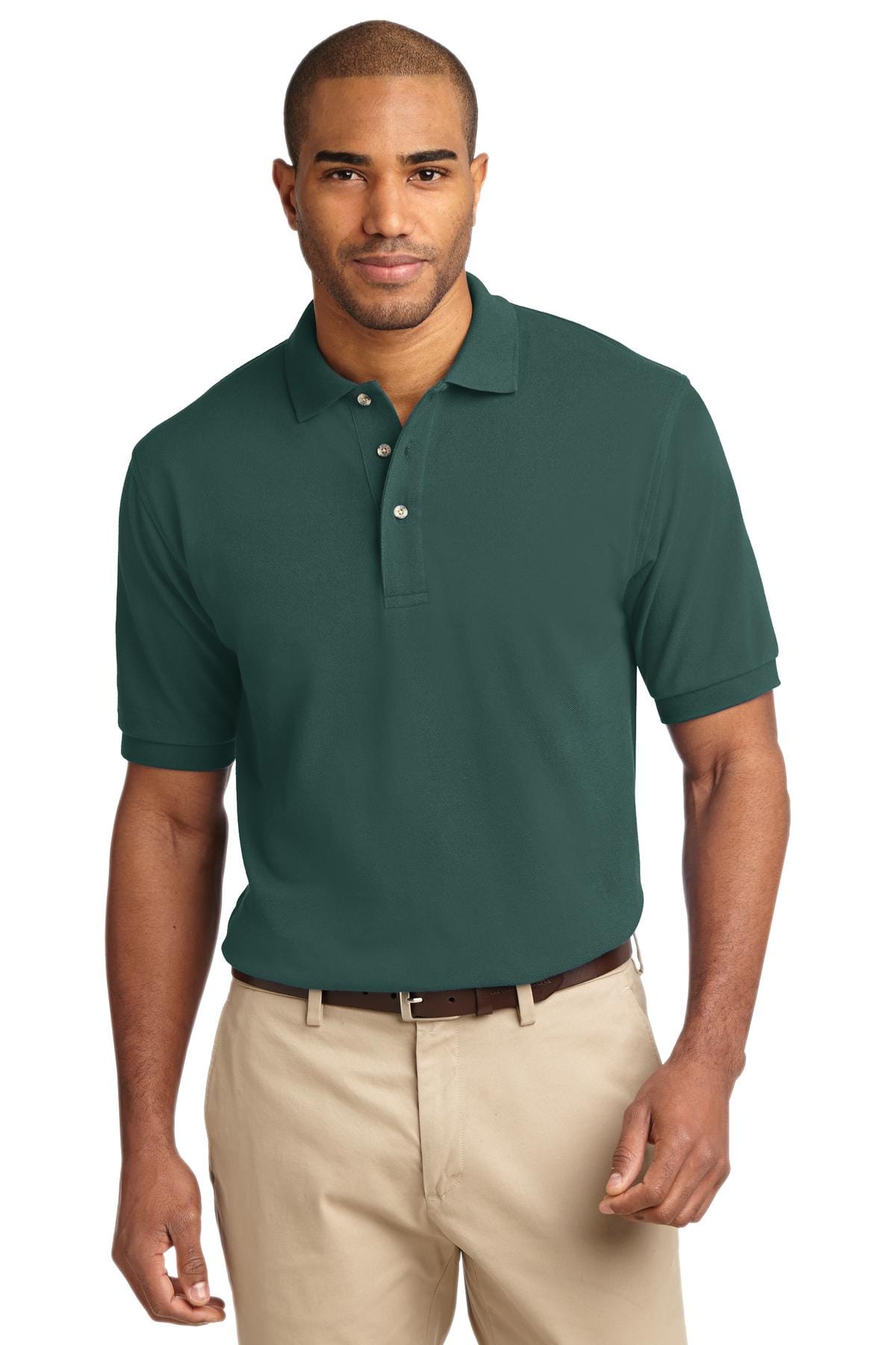 Port Authority Polos/Knits Port Authority Heavyweight Cotton Pique Polo. K420