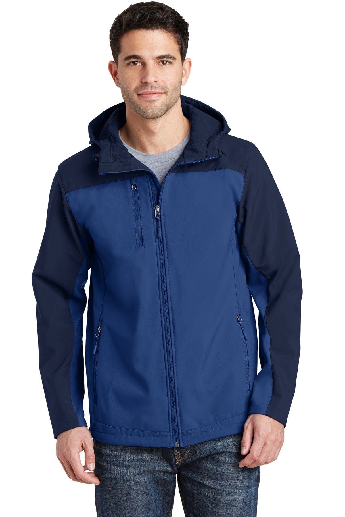 Port Authority Hooded Core Soft Shell Jacket. J335 in 