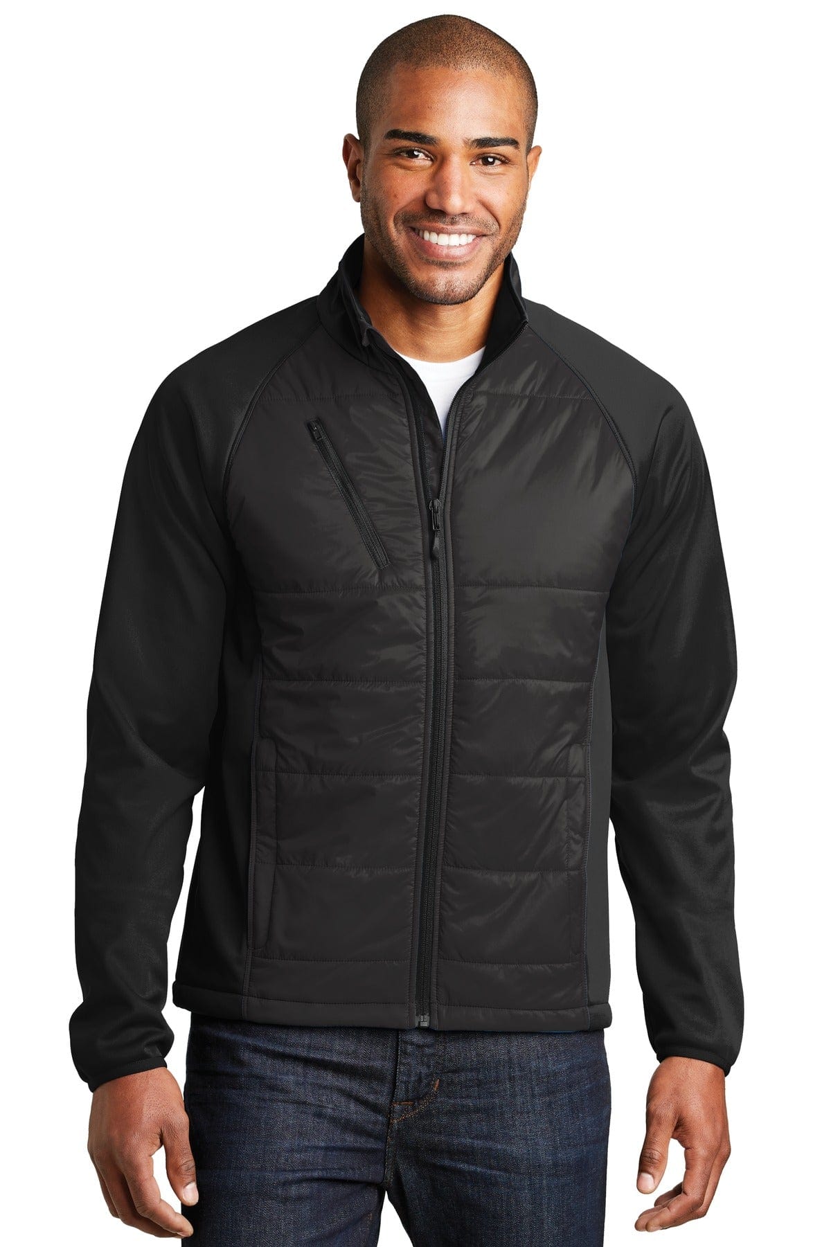 Port Authority Hybrid Soft Shell Jacket. J787 in 
