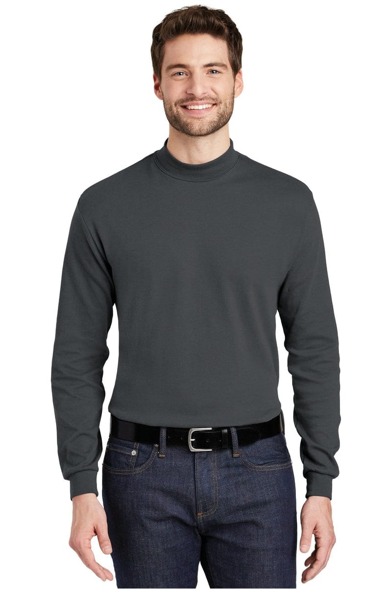 Port Authority Interlock Knit Mock Turtleneck. K321 in 