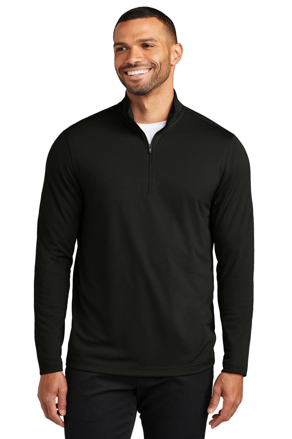 Port Authority K112 Dry Zone UV Micro-Mesh 1/4-Zip in 