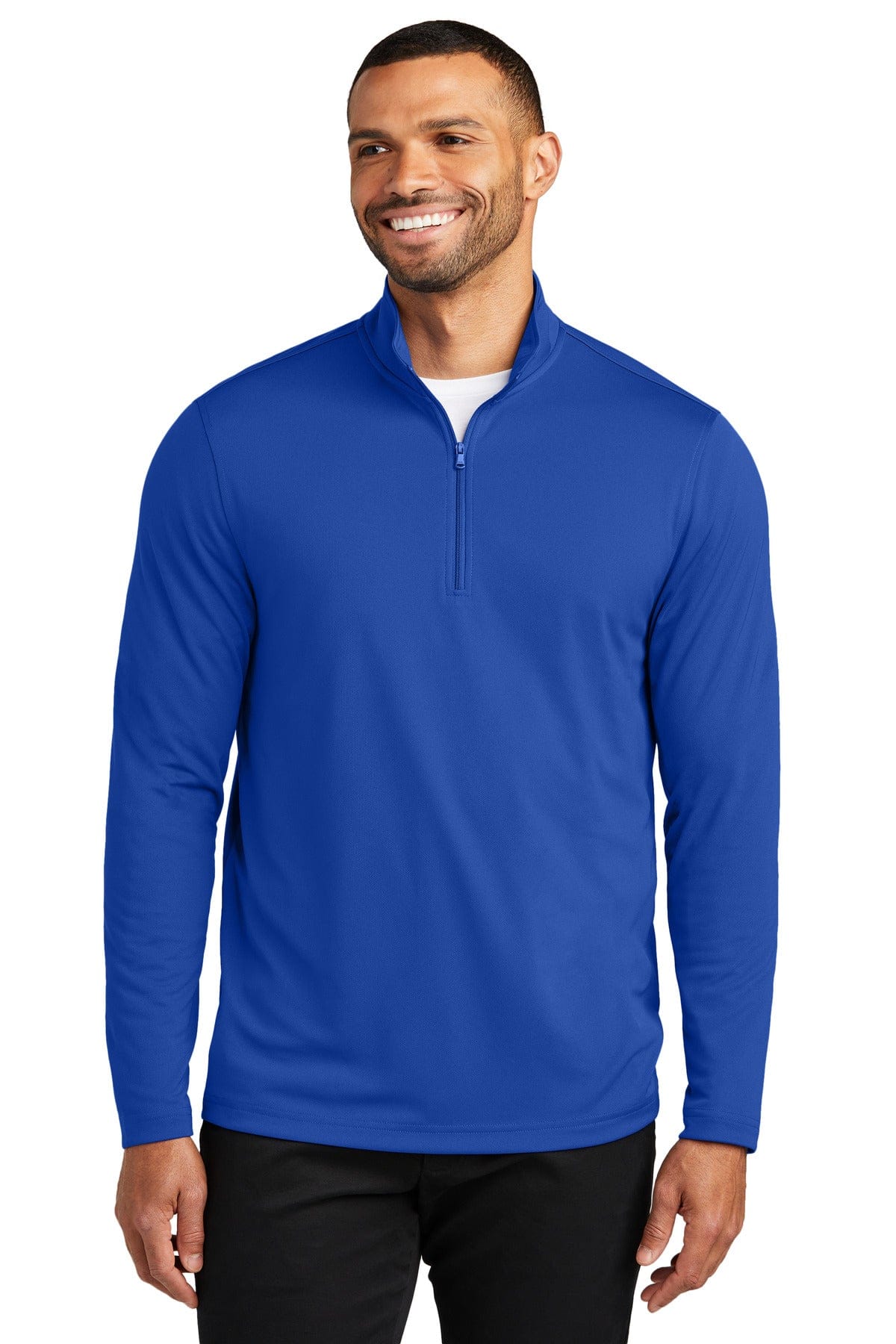 Port Authority K112 Dry Zone UV Micro-Mesh 1/4-Zip in 