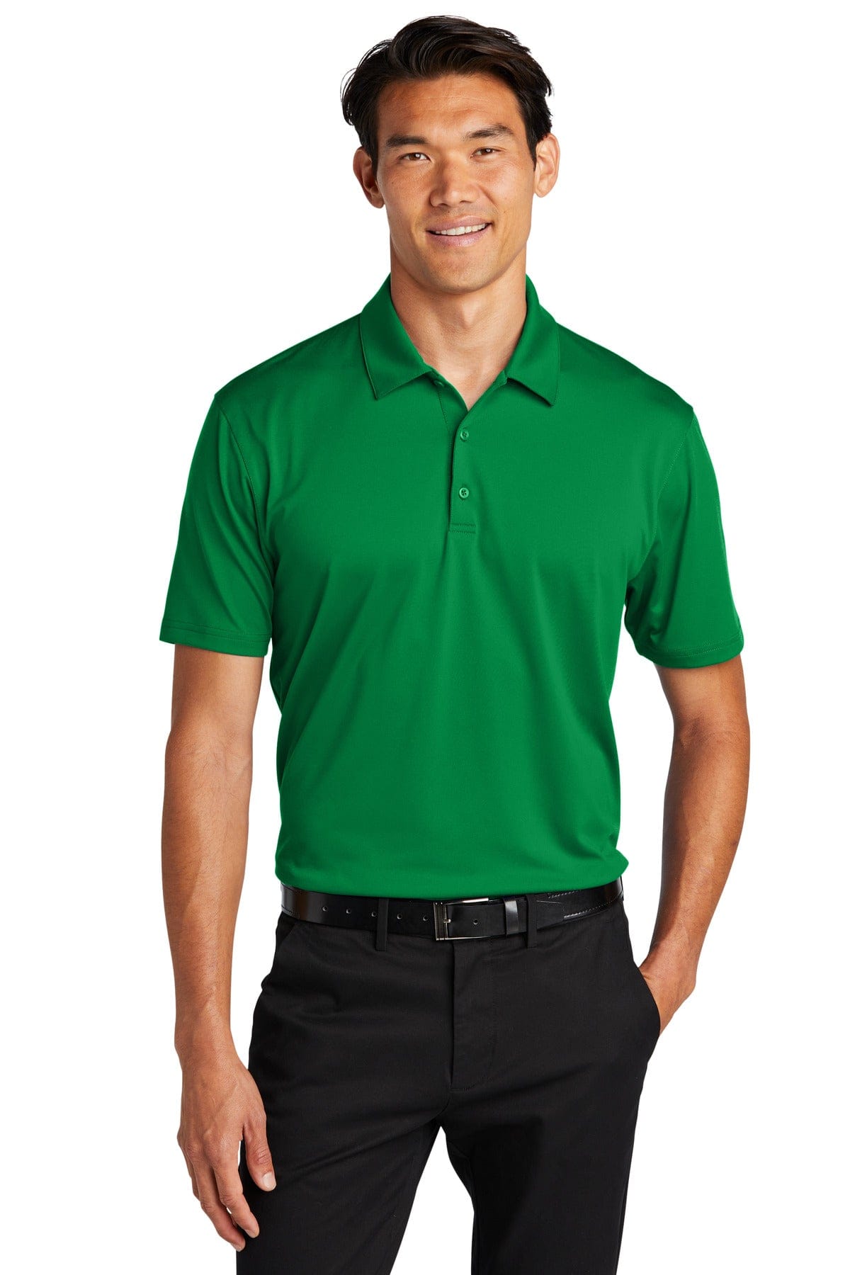 Port Authority K398 Performance Staff Polo in Spring Green