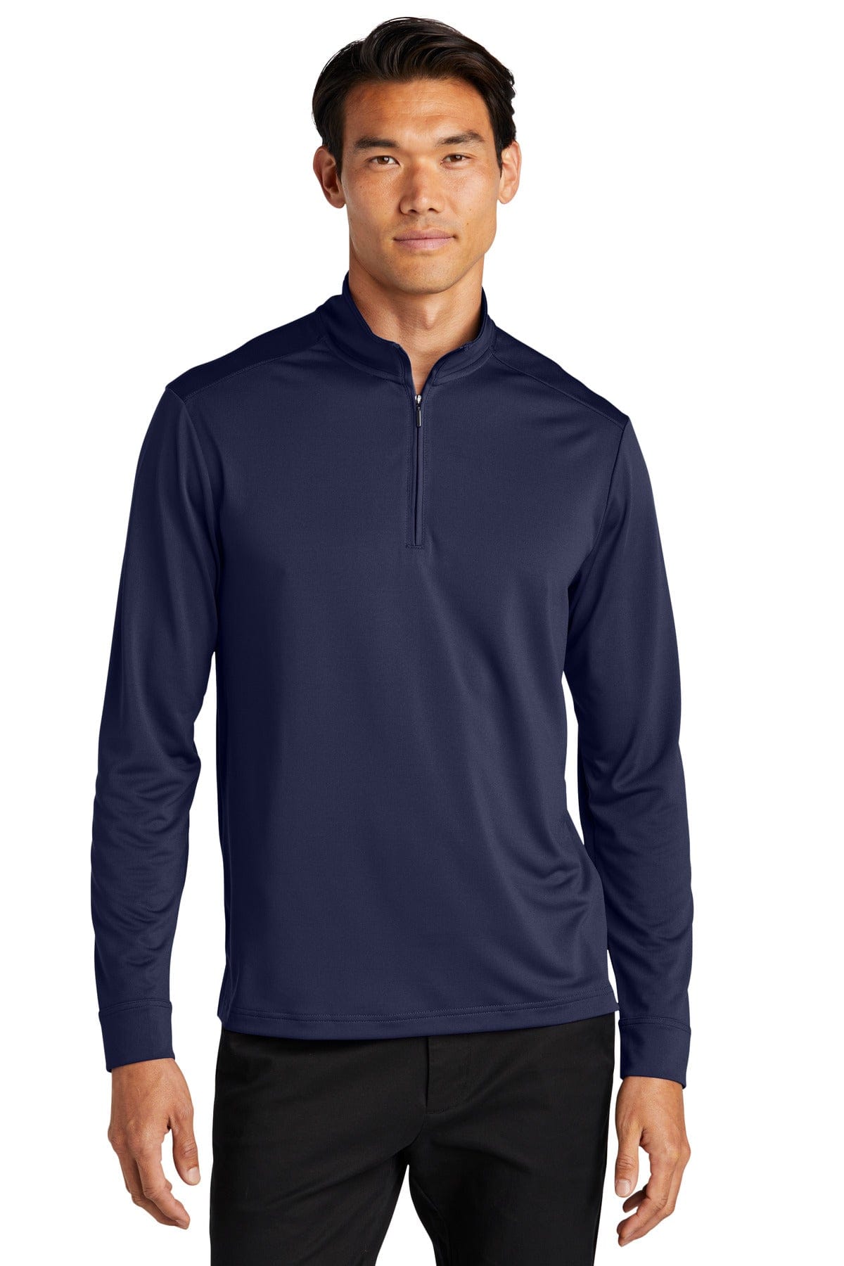 Port Authority K865 C-FREE Snag-Proof 1/4-Zip in True Navy