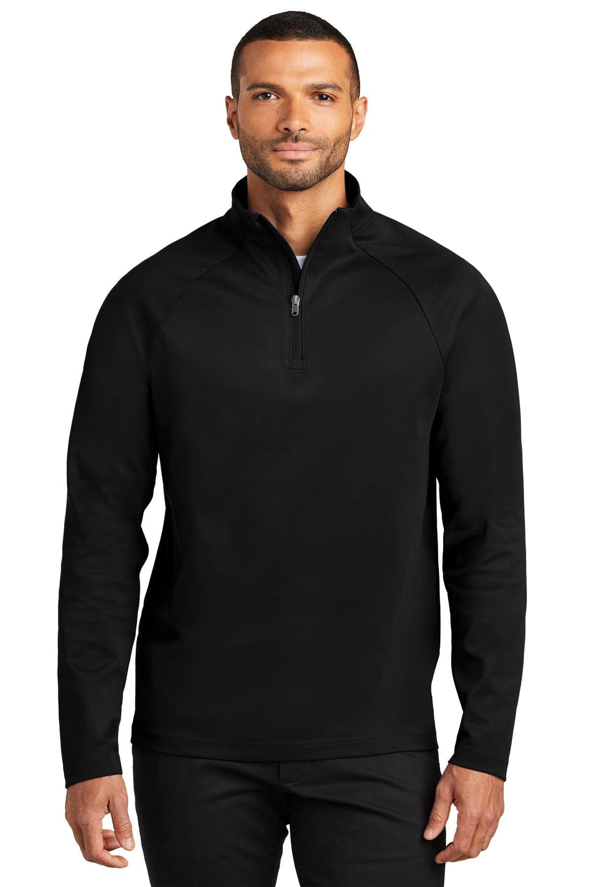 Port Authority K870 C-FREE Cypress 1/4-Zip in Deep Black